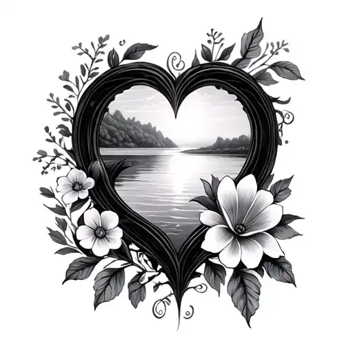 Flowers And Sunsets Mistery Of Love