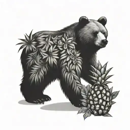 The Bear Guards The Pineapple