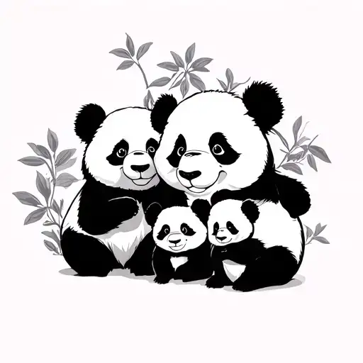Panda Family