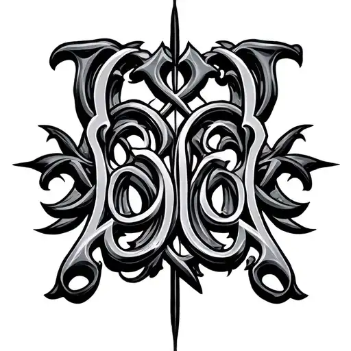 Two Word Ambigram Generator