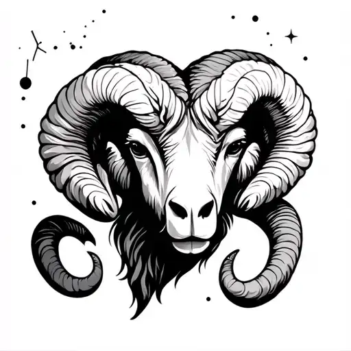 Constellation Of The Sign Aries