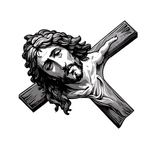 Cross With Jesus Inside It