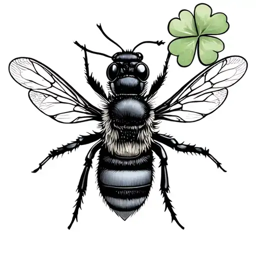 Bee And Shamrock