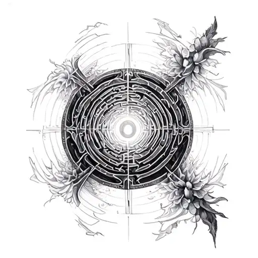 Fractal Labyrinth Of Faith