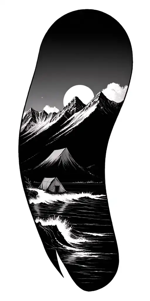 Camping Ocean Mountain