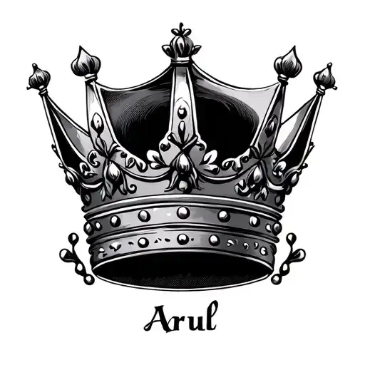 Arul Name With Crown