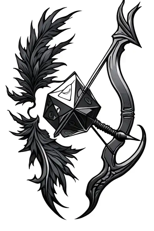 D 20 Bow And Arrow