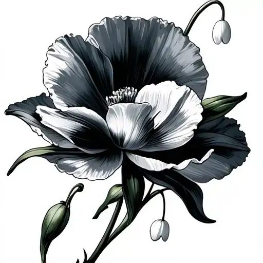 Poppy Lily Of The Valley Narcissus Fine