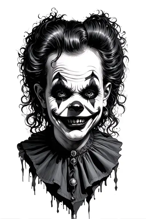 Physical Abuse Gothic Clown