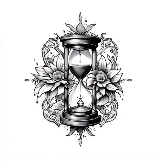 Tattoo With An Arabesque Hourglass Family And Travel