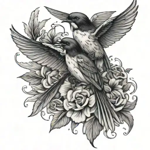 Swallows With Date Of Death