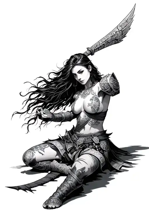 Warrior Who Lays Down Her Arms