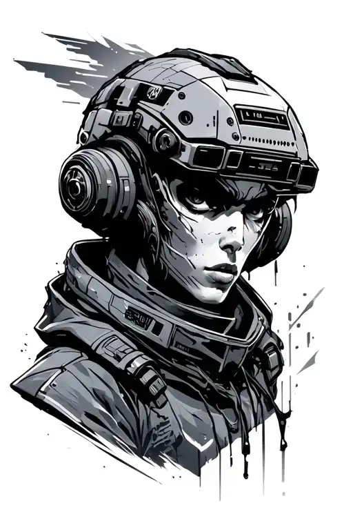 Cyberpunk Edgerunner With Logo Small