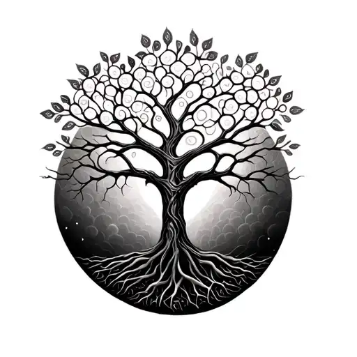 Fibonacci Tree Of Life