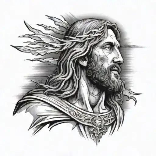 Realistic Jesus Christ In Pain