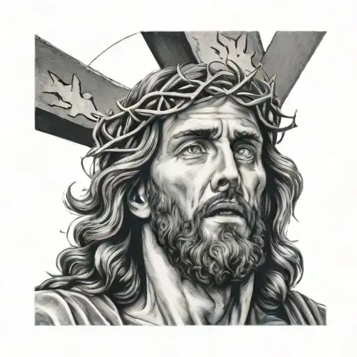 Realistic Jesus Christ In Pain