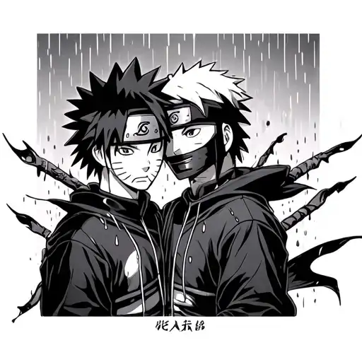 Naruto And Rain
