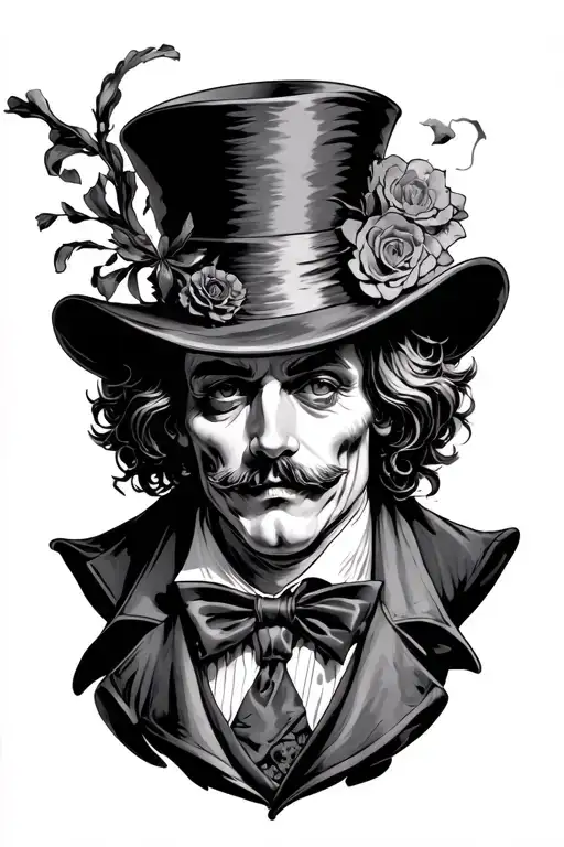 Dark Theme Mad Hatter While They