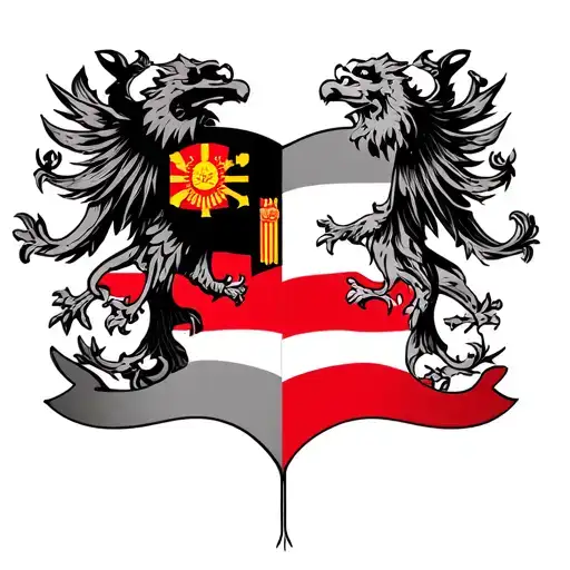 Tatoo For Brother And Sister Macedonian Flag Inside