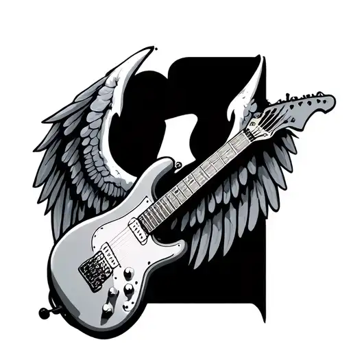 Guitar With Wings