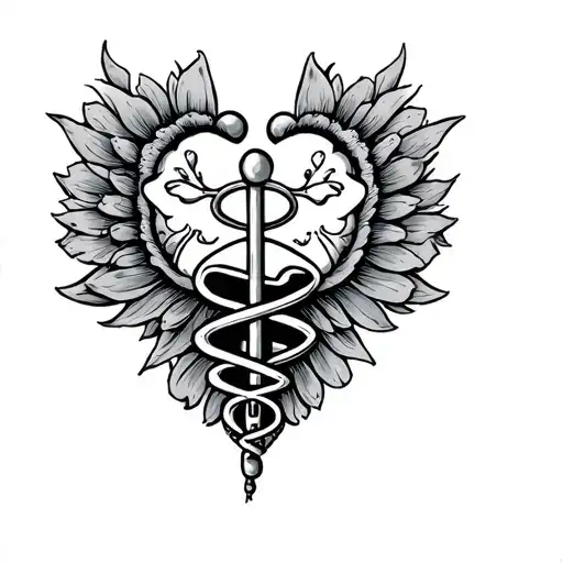Nurse Symbolizing Healing