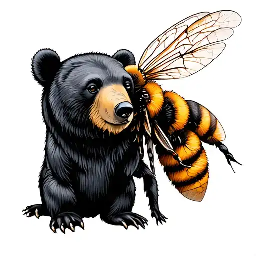 Bear And Bee