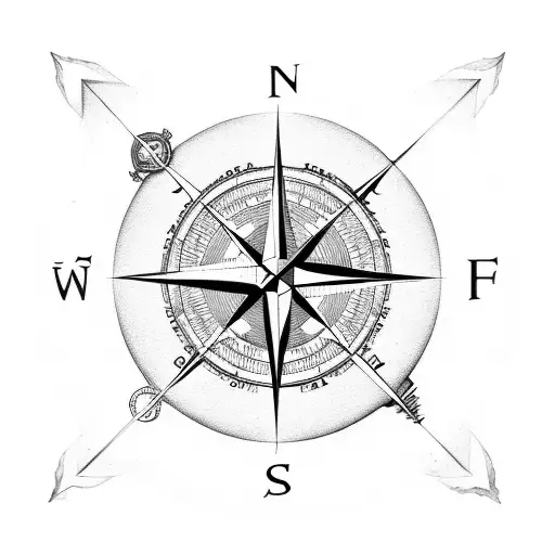 Compass And World