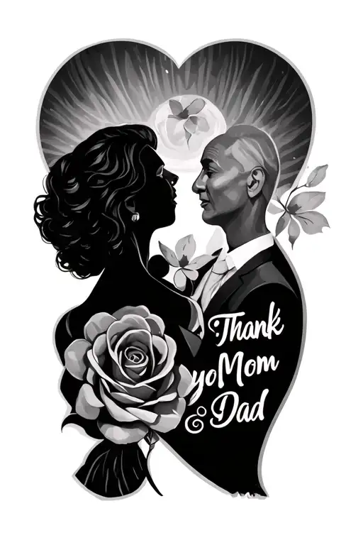 Thank You Mom And Dad Memorial
