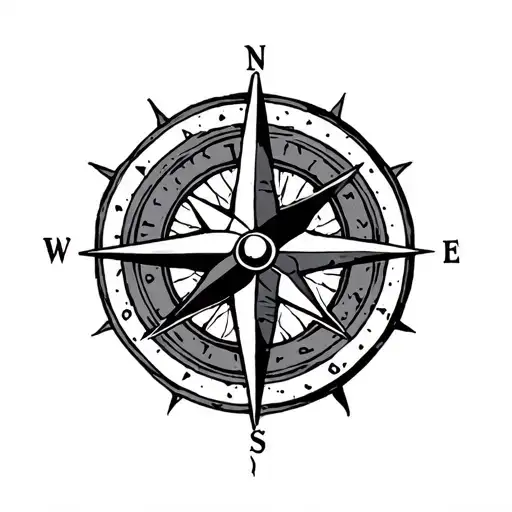 Nautical Star Compass Rose