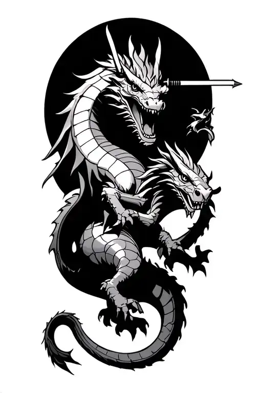 St George Killing The Dragon