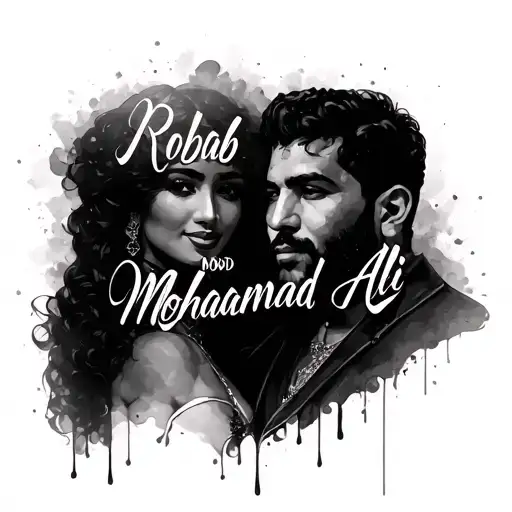 Mom And Dad Name Robab And Mohammad Ali