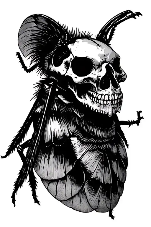 Death's Head Moth