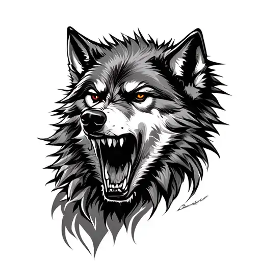 Angry Wolf
