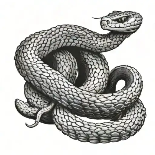 Snake Devouring Its Own Tail Inbthe Shape