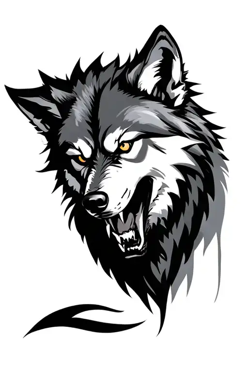 Angry Wolf