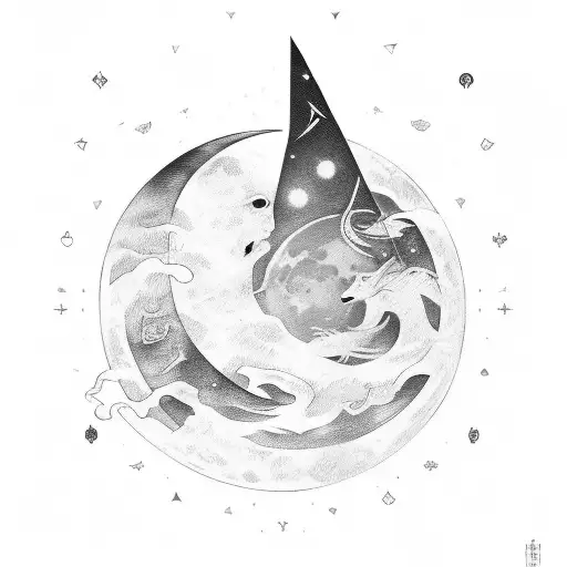Moon And Zodiac