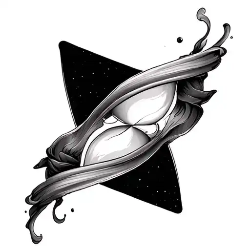 Rainbow In Hourglass