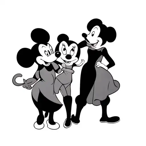 Disney Characters Leg Sleeve