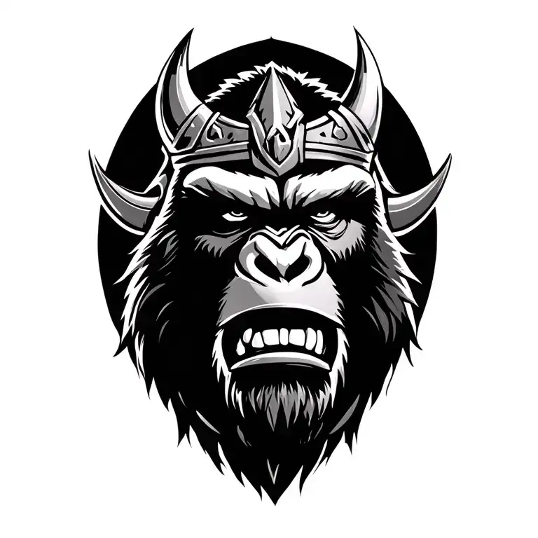 King Kong Viking Tribal