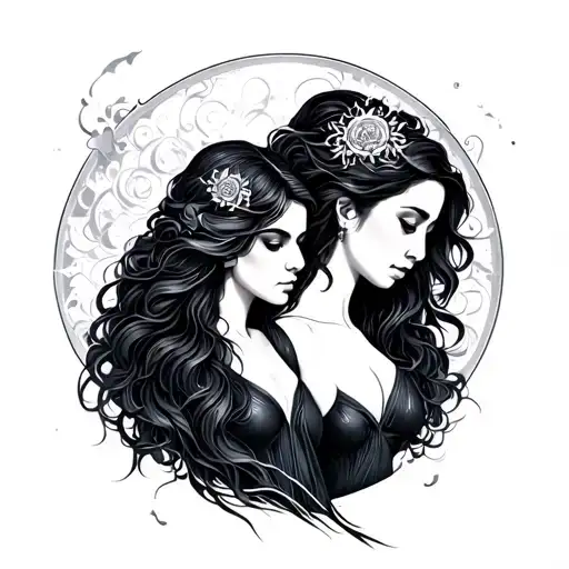 Aquarius With 2 Women