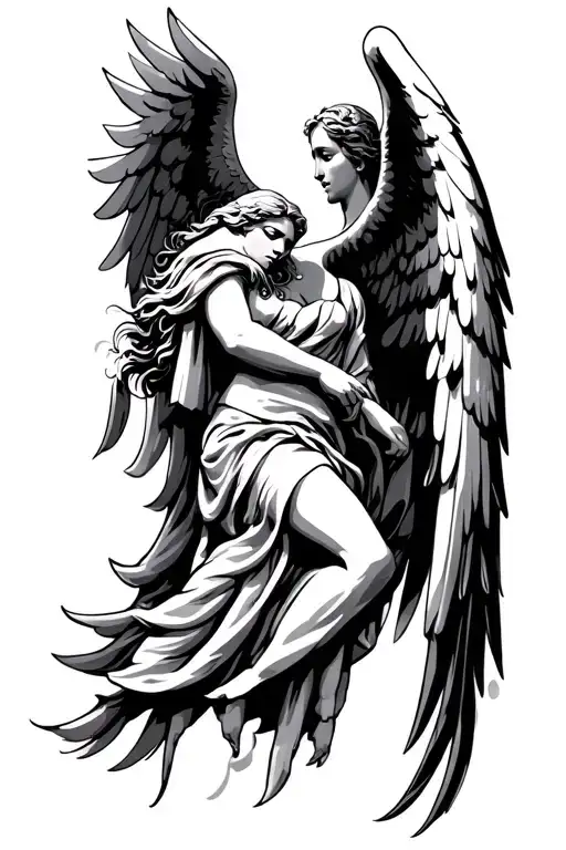 Guardian Angel Protecting