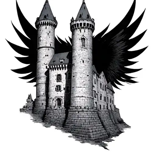 Black Work Everton Tower