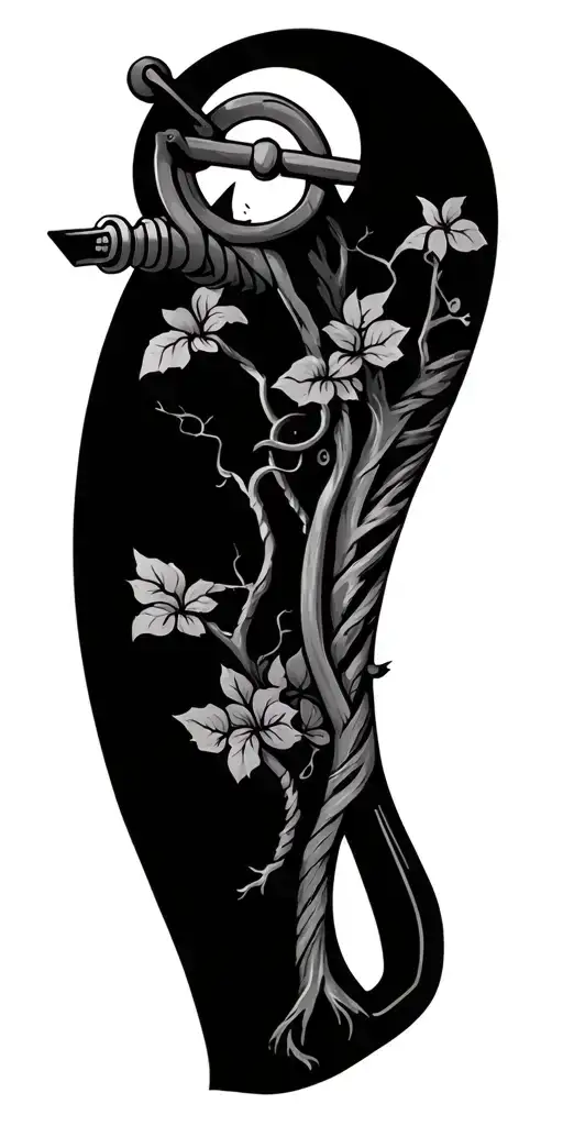 Naval Anchor Weightlifting And Tree Of Life