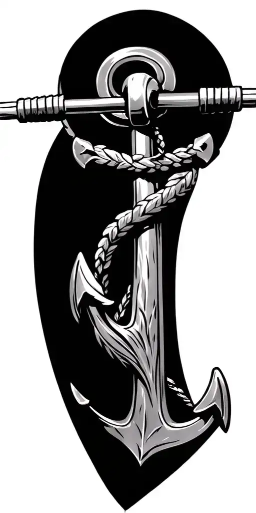 Naval Anchor Weightlifting And Tree Of Life