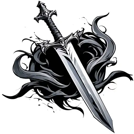 Small Cyber Sigilism Sword