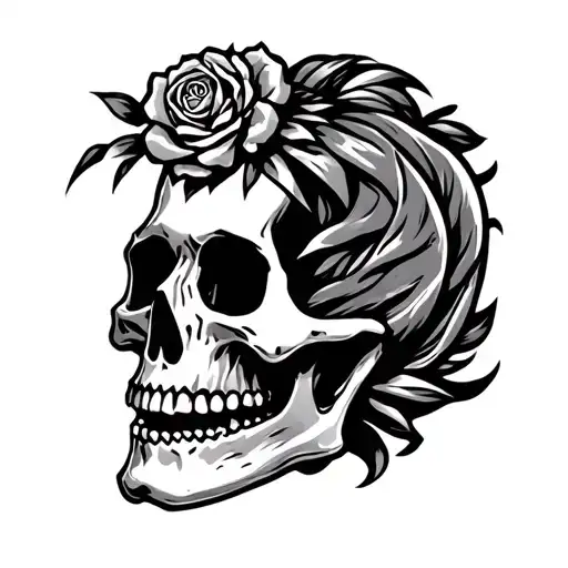 Skull With Tcc Under It