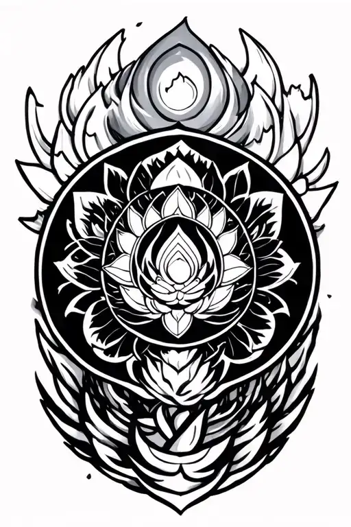 Avater The Last Airbender Elements With Order Of The White Lotus Symbol