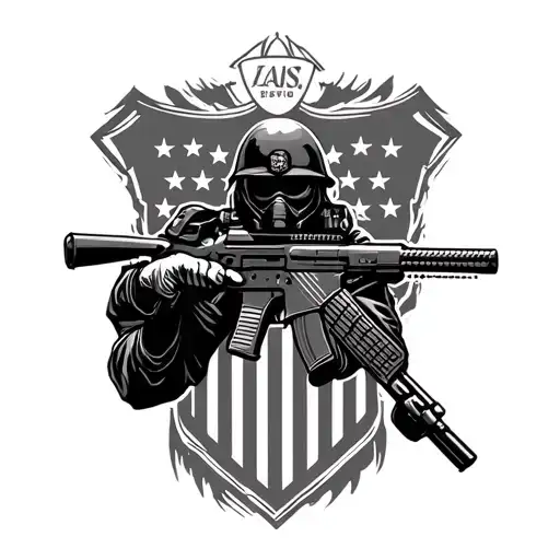 Law Enforcement Sniper Swat