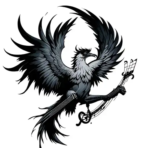 Phoenix Dart Music Art