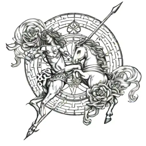 Sagittarius And Libra Combined Together